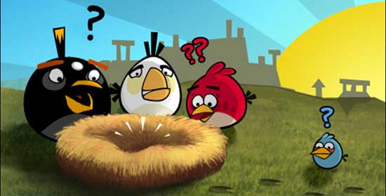 Angry Birds bespeelbaar via Google Chrome