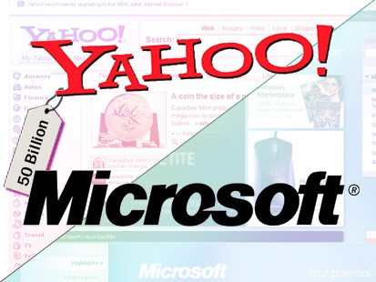 Microsoft mag Yahoo! overnemen