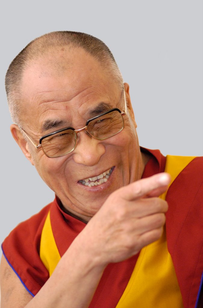 Dalai lama hit op twitter