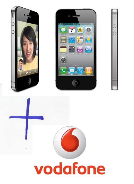 Verkooprecord door iPhone 4 bij Vodafone